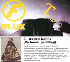 Scan of article in FLUX magazine, 50th Issue.